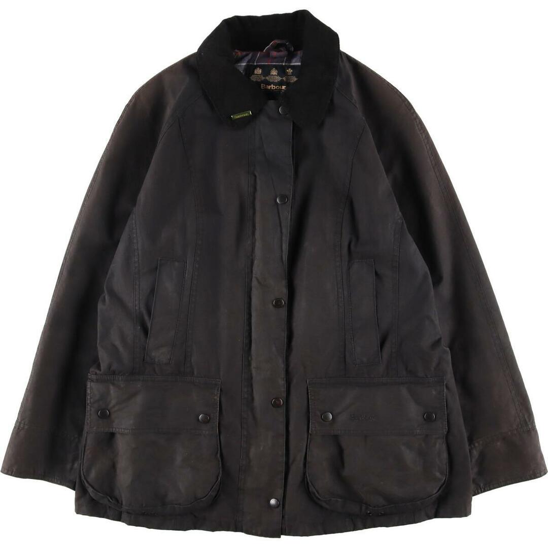 袖丈55cmバッチ付　Barbour/バブアー　ソーンプルーフ　オイルジャケット　レディース