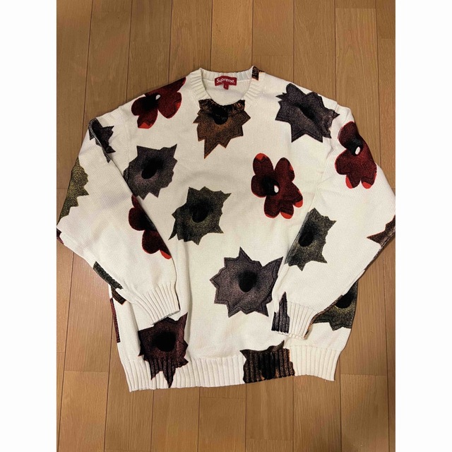 Supreme nate lowman sweater White L