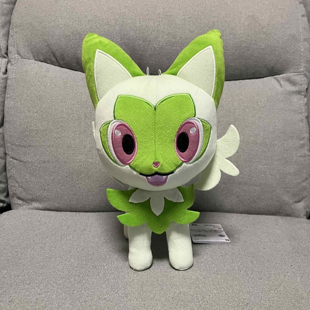 任天堂(ニンテンドウ)のニャオハ クワッス ヒバニー でっかいぬいぐるみ ポケモン ポケットモンスター エンタメ/ホビーのおもちゃ/ぬいぐるみ(ぬいぐるみ)の商品写真