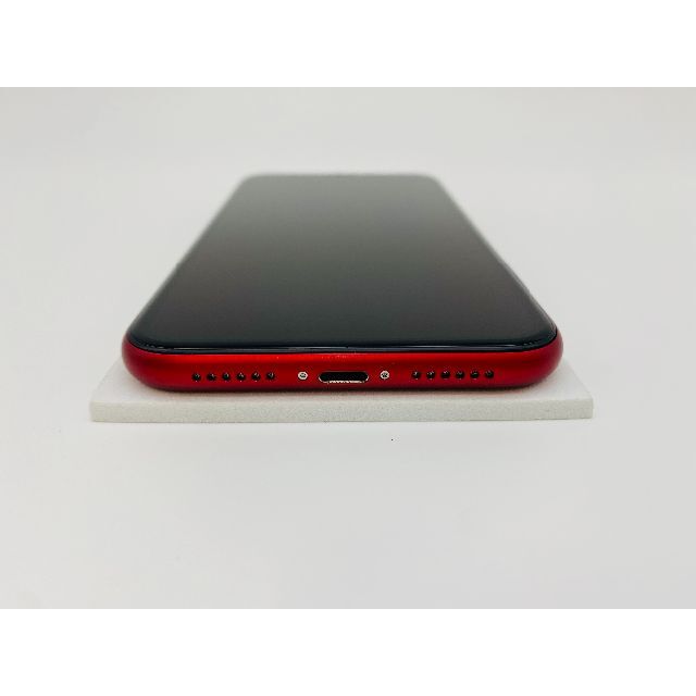 iPhoneXR 64GB レッド/新品バッテリー100%/シムフリー 015-
