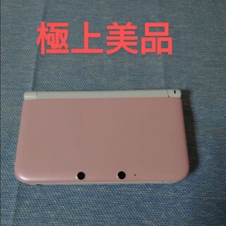 ニンテンドー3DS(ニンテンドー3DS)のニンテンドー3DS LL ピンク×ホワイト極上美品(携帯用ゲーム機本体)