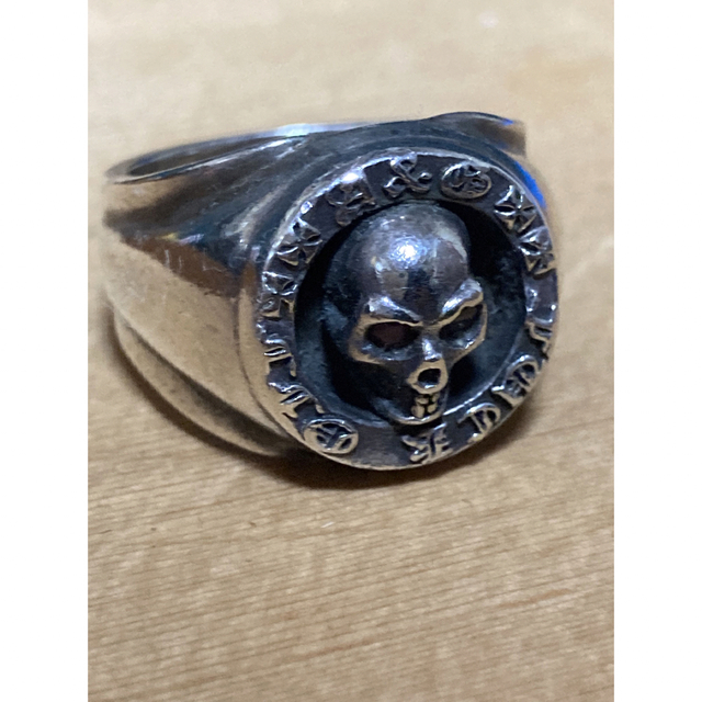 A&Gルビー入りスカルリング 【お1人様1点限り】 7840円引き aleksandra