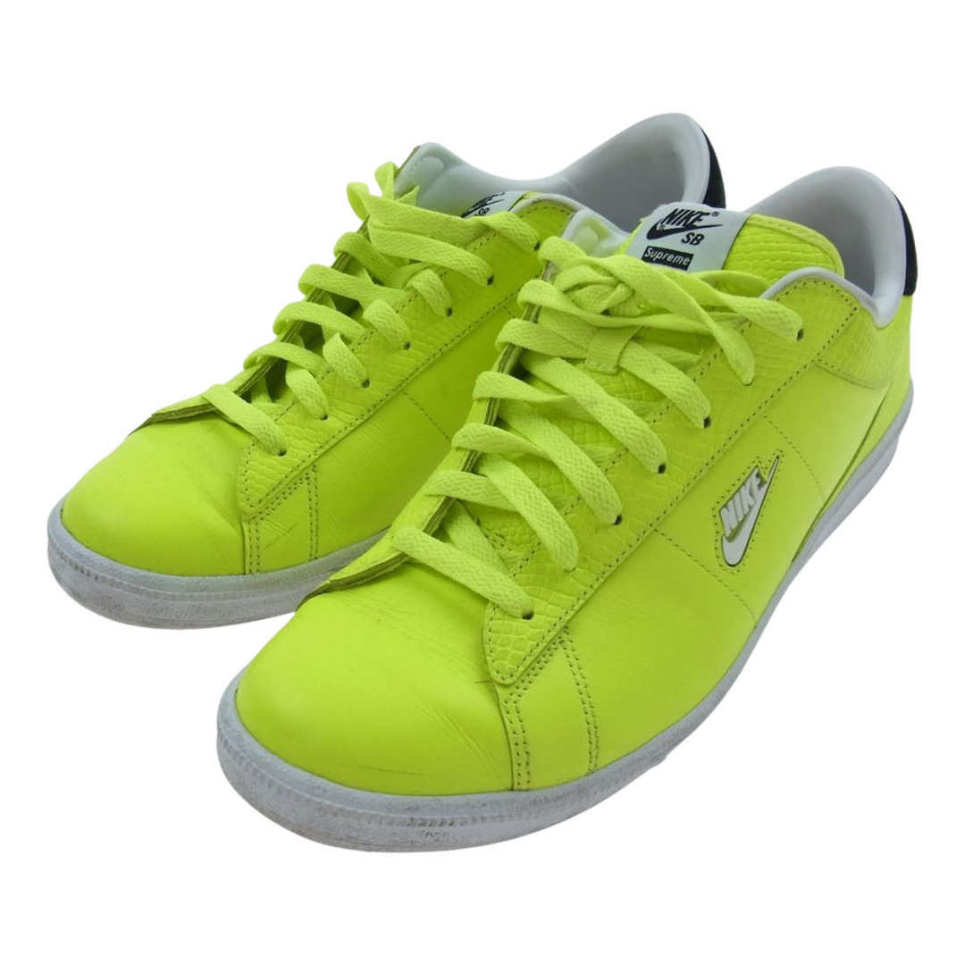 Supreme(シュプリーム)のSupreme シュプリーム スニーカー 13SS  556045-710  × NIKE SB TENNIS CLASSIC SUPREME VOLT ナイキ エスビー テニスクラシック ヴォルト ローカット スニーカー ライトグリーン系 28.5cm【中古】 メンズの靴/シューズ(スニーカー)の商品写真