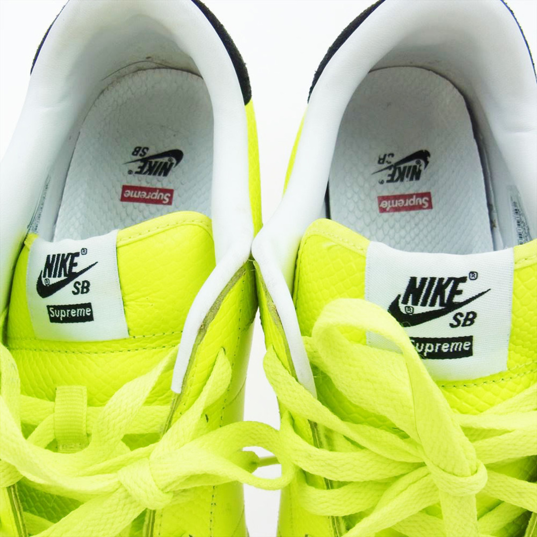 Supreme(シュプリーム)のSupreme シュプリーム スニーカー 13SS  556045-710  × NIKE SB TENNIS CLASSIC SUPREME VOLT ナイキ エスビー テニスクラシック ヴォルト ローカット スニーカー ライトグリーン系 28.5cm【中古】 メンズの靴/シューズ(スニーカー)の商品写真