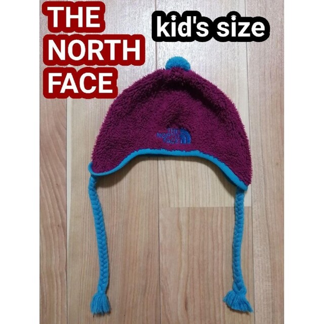 THE NORTH FACE(ザノースフェイス)のTHE NORTH FACE ノースフェイス 耳付き ニット帽 フリースキャップ キッズ/ベビー/マタニティのこども用ファッション小物(帽子)の商品写真