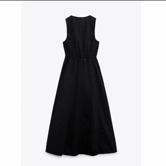 ZARA - ZARA ジップポプリンワンピース Mの通販 by ※ 3月25日 ZARA - ZARA ジップポプリンワンピース Mの通販 by ※ 3月25日