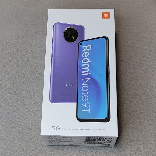 ANDROID(アンドロイド)のXiaomi Redmi note 9T スマホ/家電/カメラのスマートフォン/携帯電話(スマートフォン本体)の商品写真