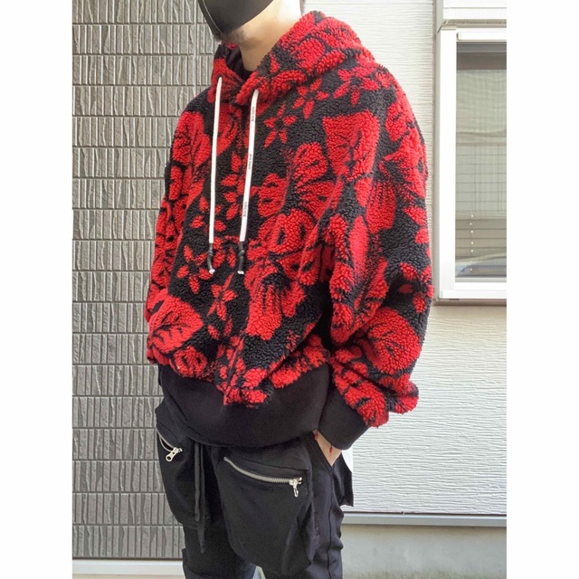 Palm Angels パームエンジェルス パーカー 花柄 ハイビスカス XL
