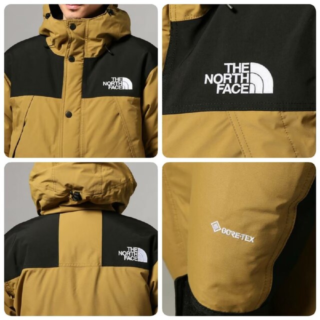 THE NORTH FACE(ザノースフェイス)の19AW ノースフェイス マウンテンダウンジャケット ブリティッシュカーキ XS メンズのジャケット/アウター(ダウンジャケット)の商品写真