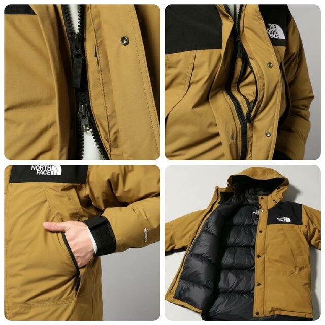 THE NORTH FACE(ザノースフェイス)の19AW ノースフェイス マウンテンダウンジャケット ブリティッシュカーキ XS メンズのジャケット/アウター(ダウンジャケット)の商品写真