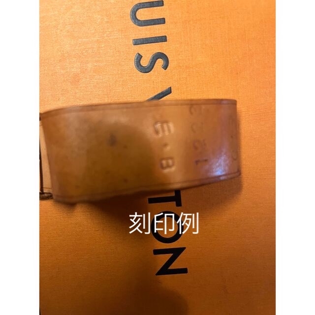 LOUIS VUITTON - ルイヴィトン ネームタグ イニシャル刻印可能 LOUIS VUITTON - ルイヴィトン ネームタグ イニシャル刻印可能