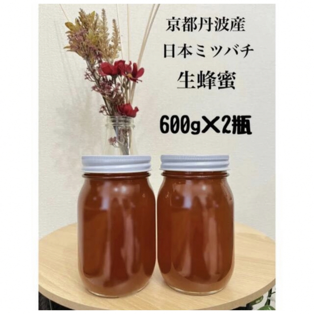 日本蜜蜂 蜂蜜 国産 600g×2本【2023年2月採蜜‼️】 - 野菜