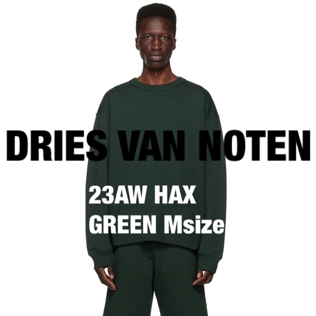 dries van noten 22ss プリント スウェット HAX-