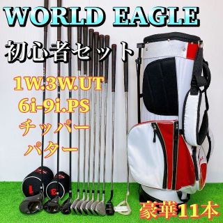 WORLD EAGLE F-01α メンズゴルフクラブセット　初心者