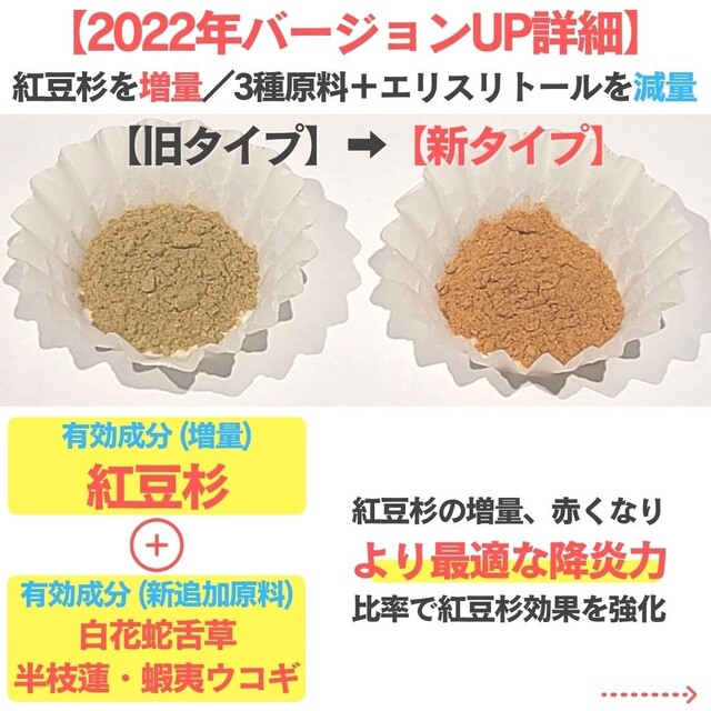ラブチ様専用】スーパー 紅豆杉パウダー (新旧2種類)の通販 by chia's