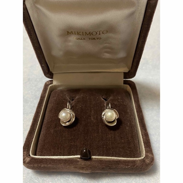 MIKIMOTO ミキモト パール イヤリング 本真珠 あこやパール