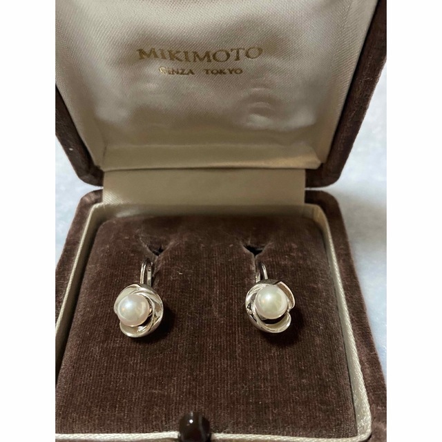 MIKIMOTO ミキモト パール イヤリング 本真珠 あこやパール 【500円