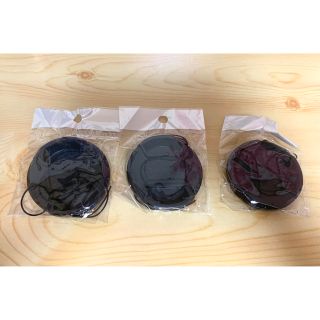 カメラ　レンズキャップ　落下防止　55mm(その他)