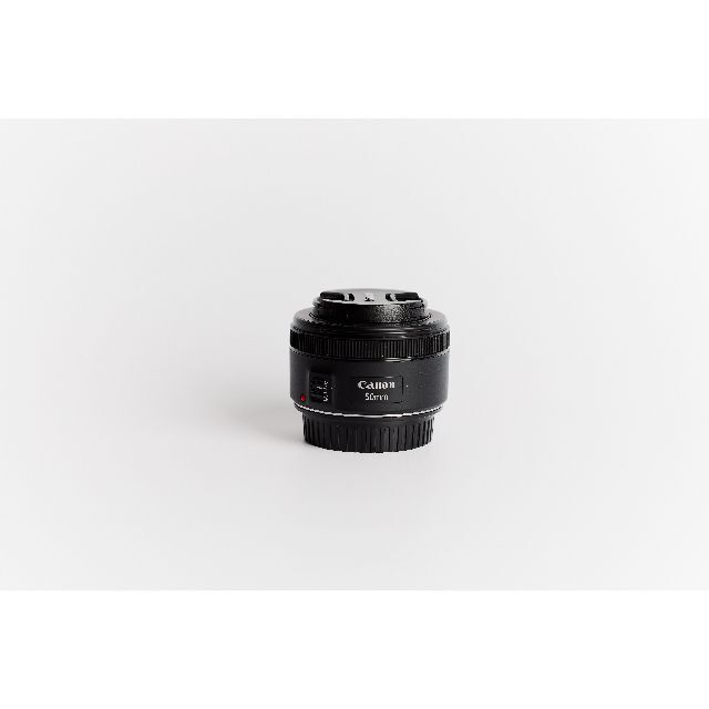 CANON EF50mm F1.8 STM 保護フィルタ付