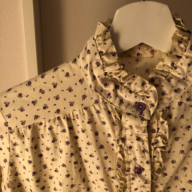 Vintage floral pattern blouse レディースのトップス(シャツ/ブラウス(長袖/七分))の商品写真