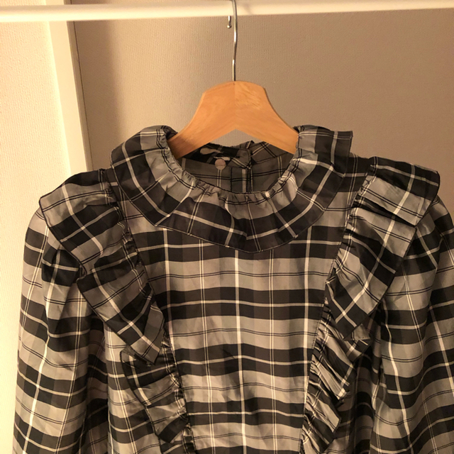 Vintage check blouse レディースのトップス(シャツ/ブラウス(長袖/七分))の商品写真