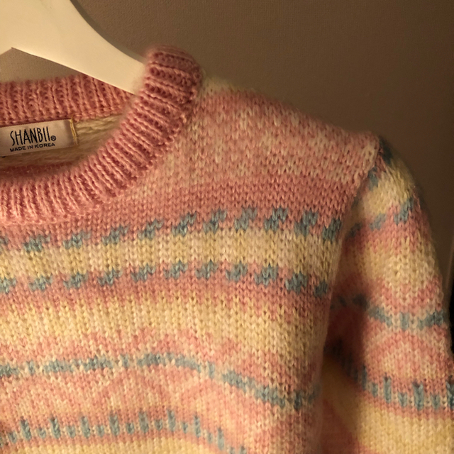 Vintage knit レディースのトップス(ニット/セーター)の商品写真