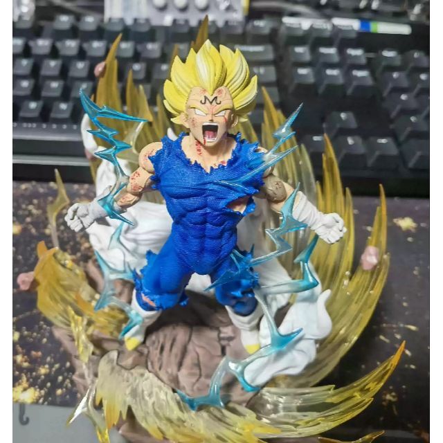 ドラゴンボール ベジータ 自爆 フィギュア ガレージキット ワーコレサイズ