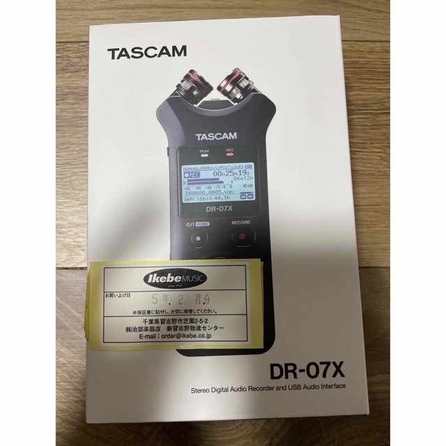 DR-07X TASCAM