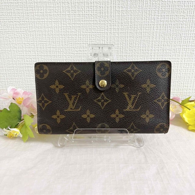 LOUIS VUITTON(ルイヴィトン)の【美品】ルイヴィトン がま口 長財布 コンチネンタル クラッチ レディースのファッション小物(財布)の商品写真