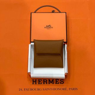 エルメス(Hermes)の新品未使用 レア HERMES エルメス バスティア コインケース ゴールド(コインケース)