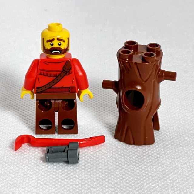 Lego(レゴ)のレゴ★シティ 山のポリス 木に変装しているどろぼうミニフィグ 美品 激レア エンタメ/ホビーのおもちゃ/ぬいぐるみ(キャラクターグッズ)の商品写真