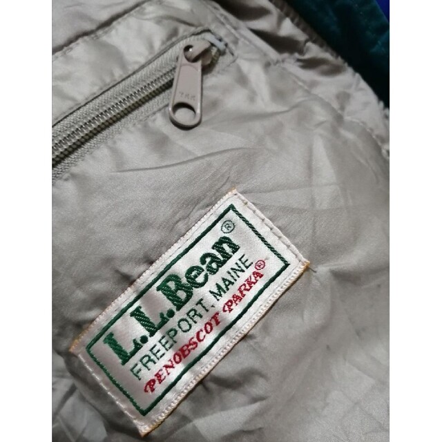 70s 80s USA製 LLBean エルエルビーン ナイロンジャケット 青M