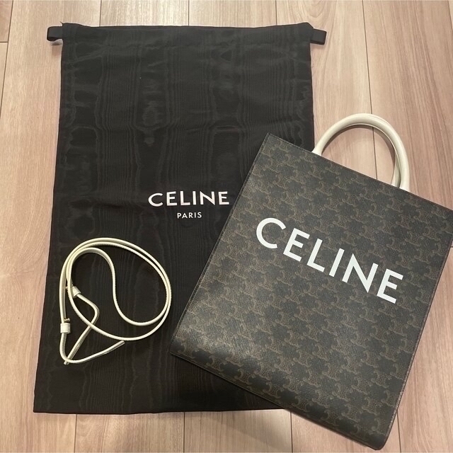 バームクーヘン様専用 CELINE バーティカル カバ トートバッグ | フリマアプリ ラクマ