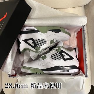 ナイキ(NIKE)のNike WMNS Air Jordan 4 Oil Green 28.0cm(スニーカー)