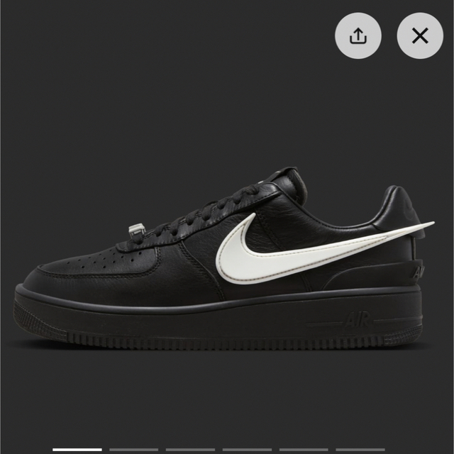 AMBUSH(アンブッシュ)のAMBUSH × Nike Air Force 1 Low Black28.5 メンズの靴/シューズ(スニーカー)の商品写真