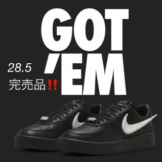 アンブッシュ(AMBUSH)のAMBUSH × Nike Air Force 1 Low Black28.5(スニーカー)