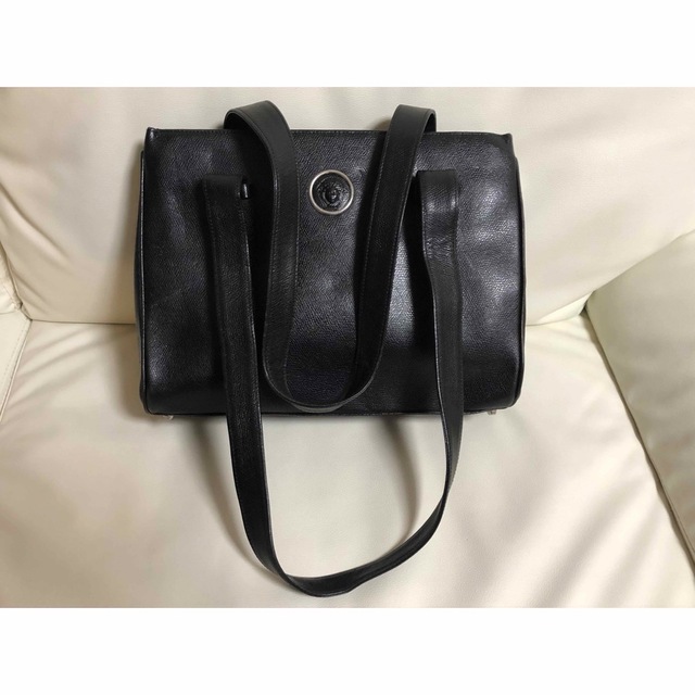 Gianni Versace ジャンニヴェルサーチ 黒 トートバッグ