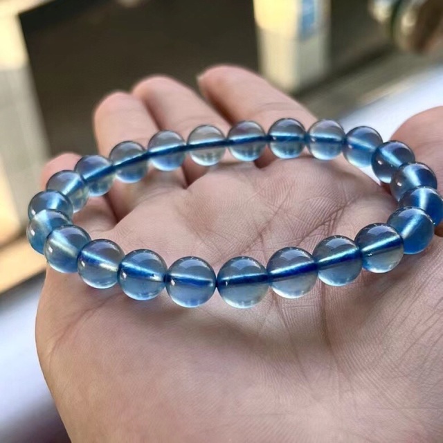 ⭐︎【天然】アクアマリン ブレスレット 8.5mm-