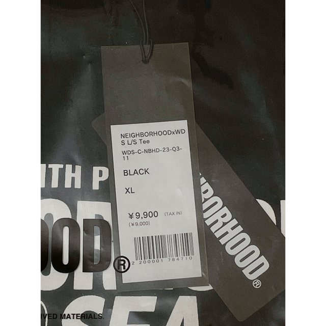 NEIGHBORHOOD(ネイバーフッド)のNEIGHBORHOOD WIND AND SEA ロンT ブラック XL メンズのトップス(Tシャツ/カットソー(七分/長袖))の商品写真