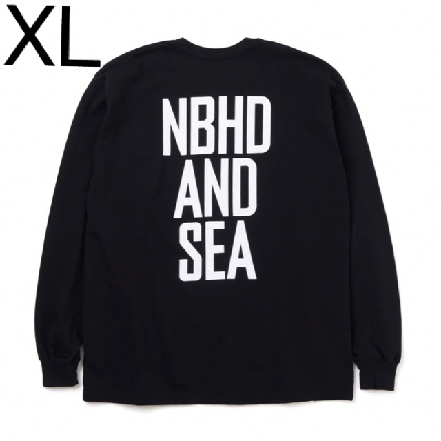 NEIGHBORHOOD - NEIGHBORHOOD WIND AND SEA ロンT ブラック XLの通販 