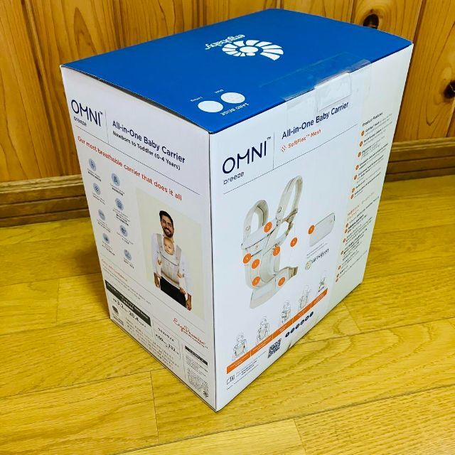 超歓迎低価】 Ergobaby - 新品未開封エルゴベビー OMNI Breeze オムニ