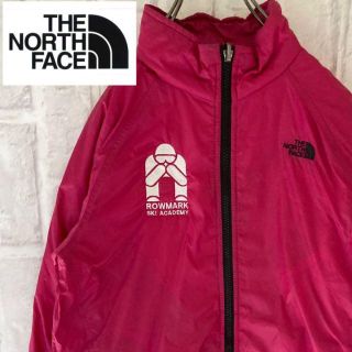 ザノースフェイス(THE NORTH FACE)の【USA規格】ノースフェイス 中綿 ナイロンジャケット刺繍ロゴ フルジップ(ナイロンジャケット)