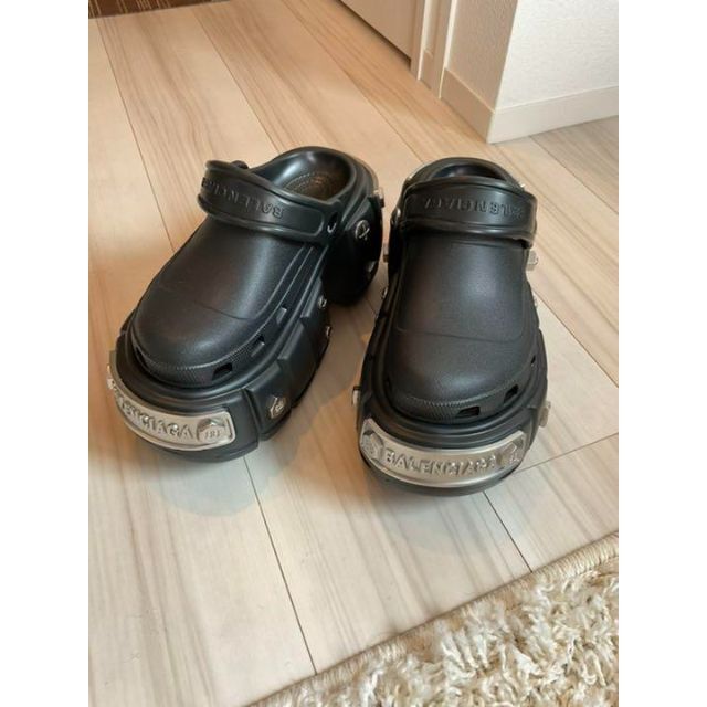 最適な材料 - Balenciaga 【希少】BALENCIAGA HardCrocs コラボ Crocs