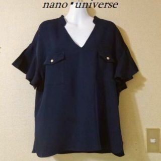 ナノユニバース(nano・universe)のnano・universeナノユニバース♡ダブルポケットブラウス(シャツ/ブラウス(半袖/袖なし))