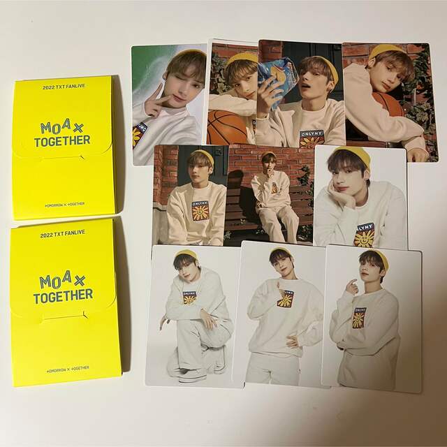 TXT moa x together ミニフォトセット 新品未開封