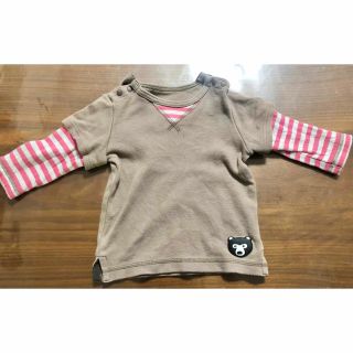 コンビミニ(Combi mini)のコンビミニ　Combi mini 長袖トップス  70 男の子ベビー春服(シャツ/カットソー)