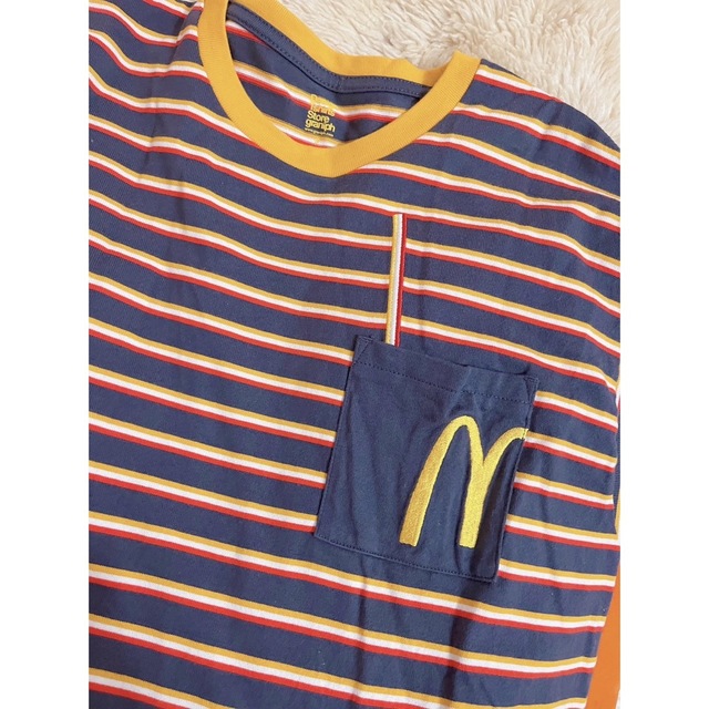 Design Tshirts Store graniph(グラニフ)の【美品♡】graniph マクドナルド　初コラボ　Tシャツ　半袖 メンズのトップス(Tシャツ/カットソー(半袖/袖なし))の商品写真