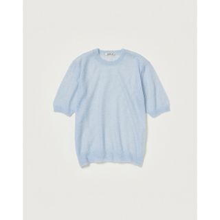 オーラリー(AURALEE)のAURALEE KID MOHAIR SHEER KNIT TEE(ニット/セーター)