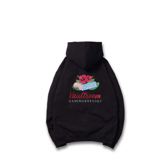 vaultroom GAMING&RESORT HOODIE / BLK XL