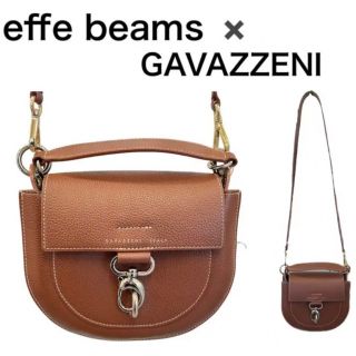 ドゥロワー(Drawer)の【美品】定価5万 effe beams × GAVAZZENI 2wayバッグ(ショルダーバッグ)